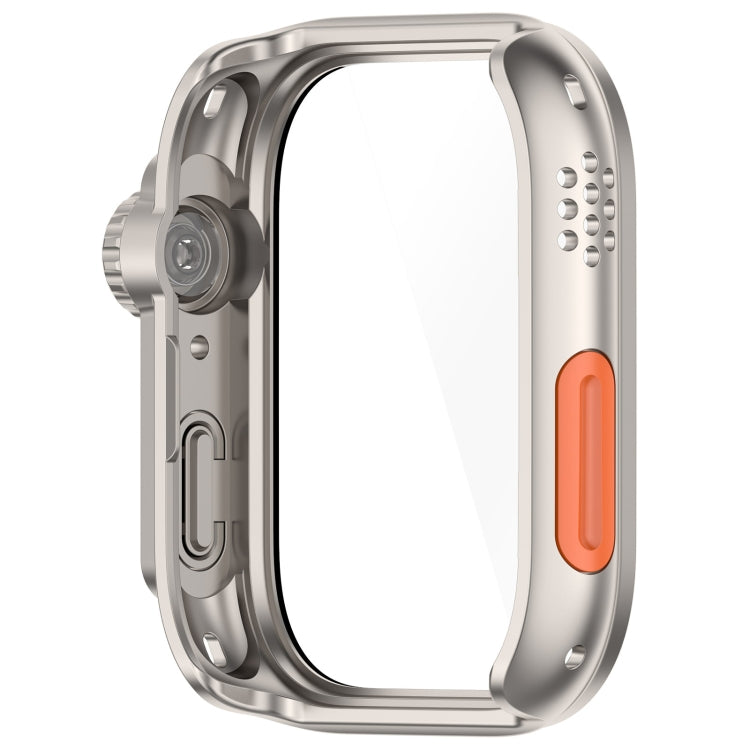 For Huawei Watch Fit3 PC + Tempered Glass Film Full Coverage Watch Protective Case(Starlight) - Watch Cases by PMC TechLife | Online Shopping South Africa | PMC TechLife | Buy Now Pay Later Mobicred