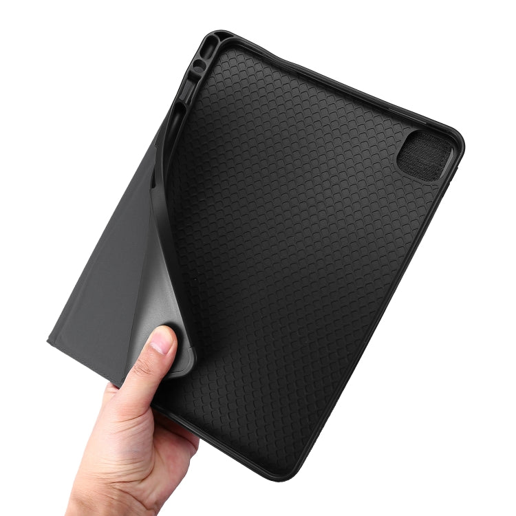 For iPad Air 11 2025 / 2024 Fabric Leather Tablet Case(Grey) - free shipping - PMC TechLife - Order now!