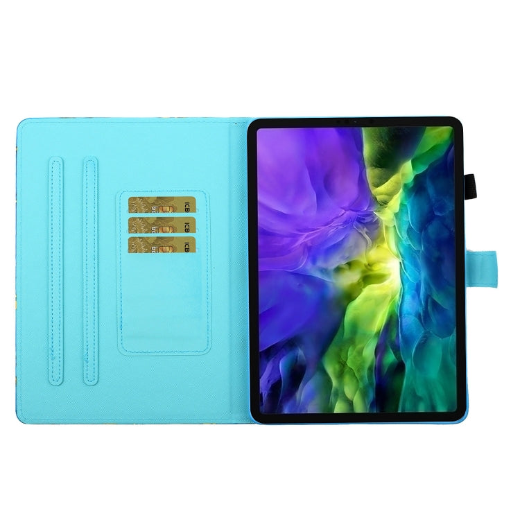 For iPad Pro 11 2024 Coloured Drawing Stitching Smart Leather Tablet Case(Dream Catcher) - iPad Pro 11 2024 Cases by PMC TechLife | Online Shopping South Africa | PMC TechLife | Buy Now Pay Later Mobicred