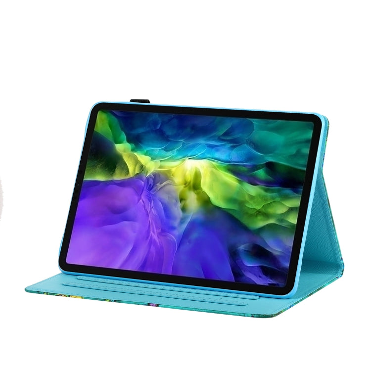 For iPad Pro 11 2024 Coloured Drawing Stitching Smart Leather Tablet Case(Dream Catcher) - iPad Pro 11 2024 Cases by PMC TechLife | Online Shopping South Africa | PMC TechLife | Buy Now Pay Later Mobicred