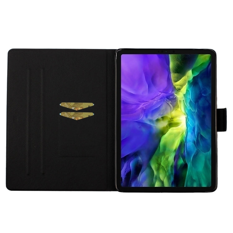 For iPad Pro 11 2024 Voltage Coloured Drawing Smart Leather Tablet Case(Dandelion) - iPad Pro 11 2024 Cases by PMC TechLife | Online Shopping South Africa | PMC TechLife | Buy Now Pay Later Mobicred