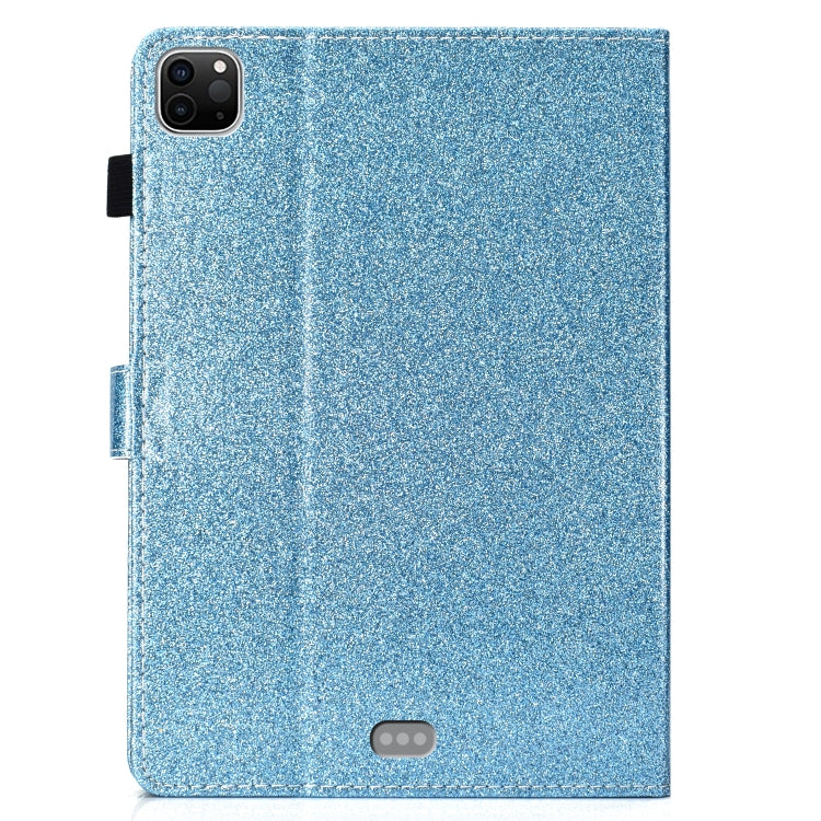 For iPad Pro 11 2024 Glitter Smart Leather Tablet Case(Blue) - iPad Pro 11 2024 Cases by PMC TechLife | Online Shopping South Africa | PMC TechLife | Buy Now Pay Later Mobicred