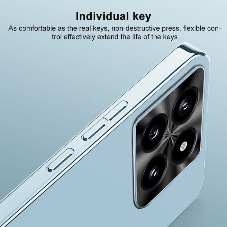 For Xiaomi Redmi K70 Pro AG Frosted Electroplating Acrylic Phone Case(Black) - Xiaomi Cases by PMC Jewellery | Online Shopping South Africa | PMC Jewellery | Buy Now Pay Later Mobicred