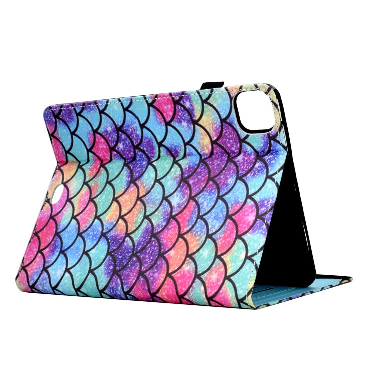 For iPad Pro 11 2024 Painted Elastic Band Smart Leather Tablet Case(Wavy Pattern) - iPad Pro 11 2024 Cases by PMC Jewellery | Online Shopping South Africa | PMC Jewellery | Buy Now Pay Later Mobicred