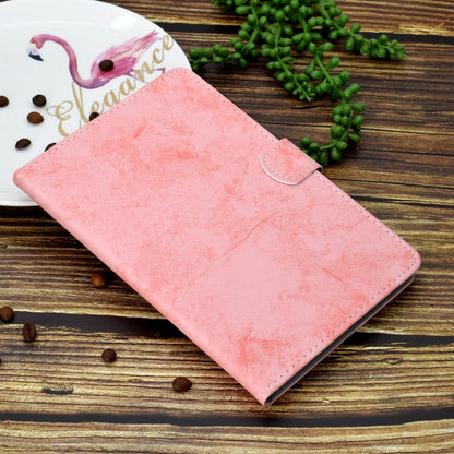 For iPad Pro 11 2024 Marble Style Cloth Texture Smart Leather Tablet Case(Pink) - iPad Pro 11 2024 Cases by PMC Jewellery | Online Shopping South Africa | PMC Jewellery | Buy Now Pay Later Mobicred