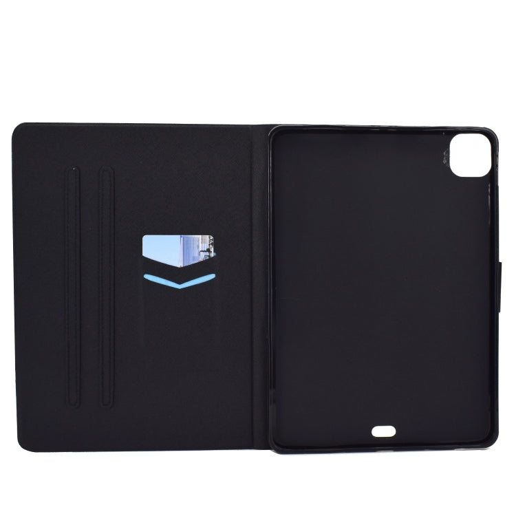 For iPad Pro 11 2024 Colored Drawing Smart Leather Tablet Case(Fox) - iPad Pro 11 2024 Cases by PMC Jewellery | Online Shopping South Africa | PMC Jewellery | Buy Now Pay Later Mobicred