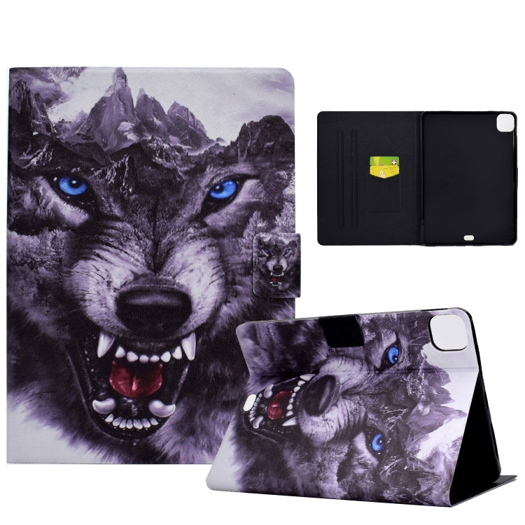 For iPad Pro 11 2024 Colored Drawing Smart Leather Tablet Case(German Shepherd Dog) - iPad Pro 11 2024 Cases by PMC Jewellery | Online Shopping South Africa | PMC Jewellery | Buy Now Pay Later Mobicred