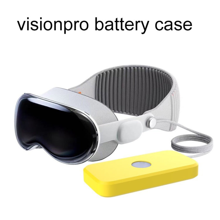 For Apple Vision Pro Accessories Power Silicone Protective Case(Black) - VR Accessories by PMC TechLife | Online Shopping South Africa | PMC TechLife | Buy Now Pay Later Mobicred