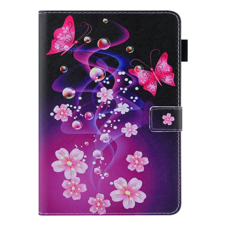 For iPad Pro 11 2024 Colored Drawing Leather Smart Tablet Case(Dual Pink Butterflies) - iPad Pro 11 2024 Cases by PMC TechLife | Online Shopping South Africa | PMC TechLife | Buy Now Pay Later Mobicred
