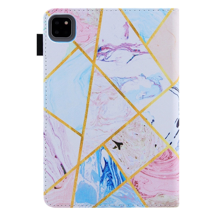 For iPad Pro 11 2024 Colored Drawing Leather Smart Tablet Case(Geometric Marble) - iPad Pro 11 2024 Cases by PMC TechLife | Online Shopping South Africa | PMC TechLife | Buy Now Pay Later Mobicred