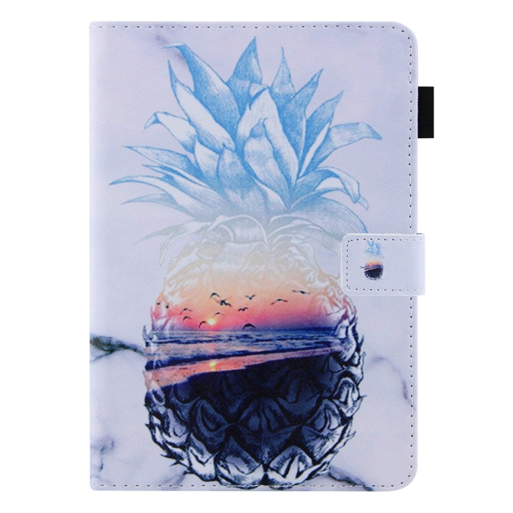 For iPad Pro 11 2024 Colored Drawing Leather Smart Tablet Case(Ocean Pineapple) - iPad Pro 11 2024 Cases by PMC TechLife | Online Shopping South Africa | PMC TechLife | Buy Now Pay Later Mobicred