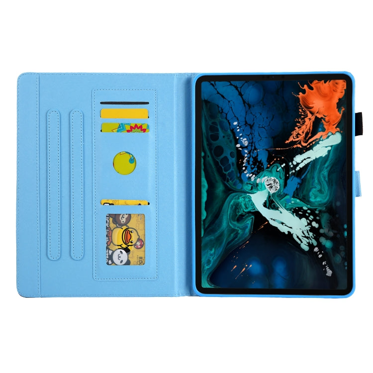 For iPad Pro 11 2024 Colored Drawing Leather Smart Tablet Case(Elephant Rabbit) - free shipping - PMC TechLife - Order now!