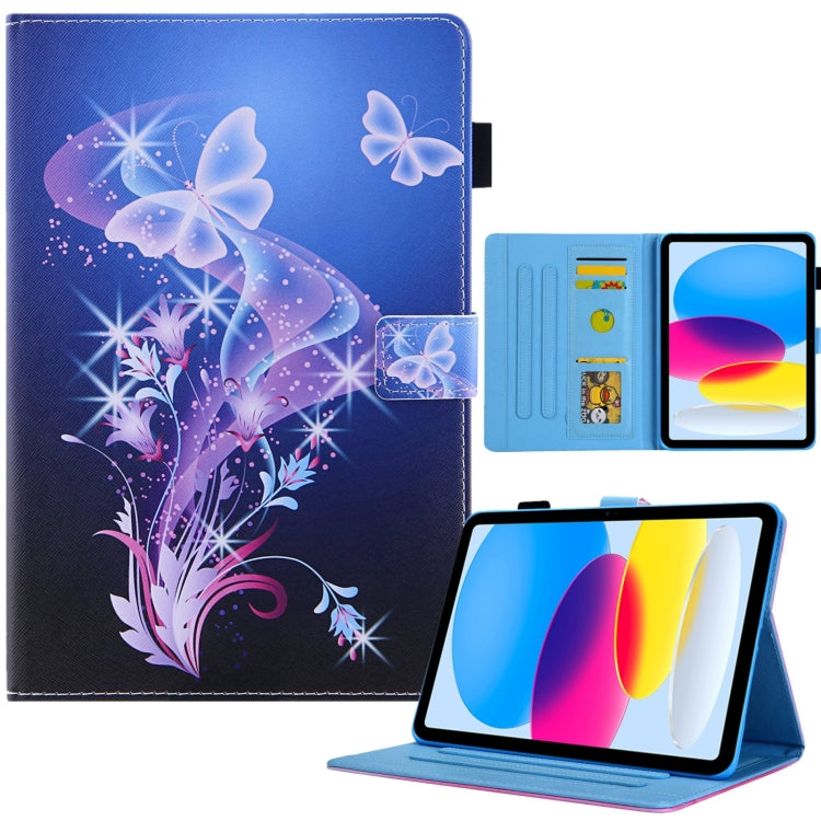 For iPad Pro 11 2024 Colored Drawing Leather Smart Tablet Case(Fantasy Butterfly) - iPad Pro 11 2024 Cases by PMC Jewellery | Online Shopping South Africa | PMC Jewellery | Buy Now Pay Later Mobicred