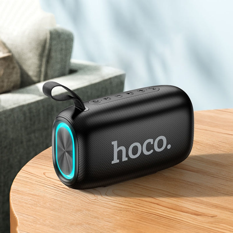 hoco HC25 Radiante Sports Bluetooth 5.2 Speaker Support TWS / FM(Black) - free shipping - PMC Jewellery - Order now!