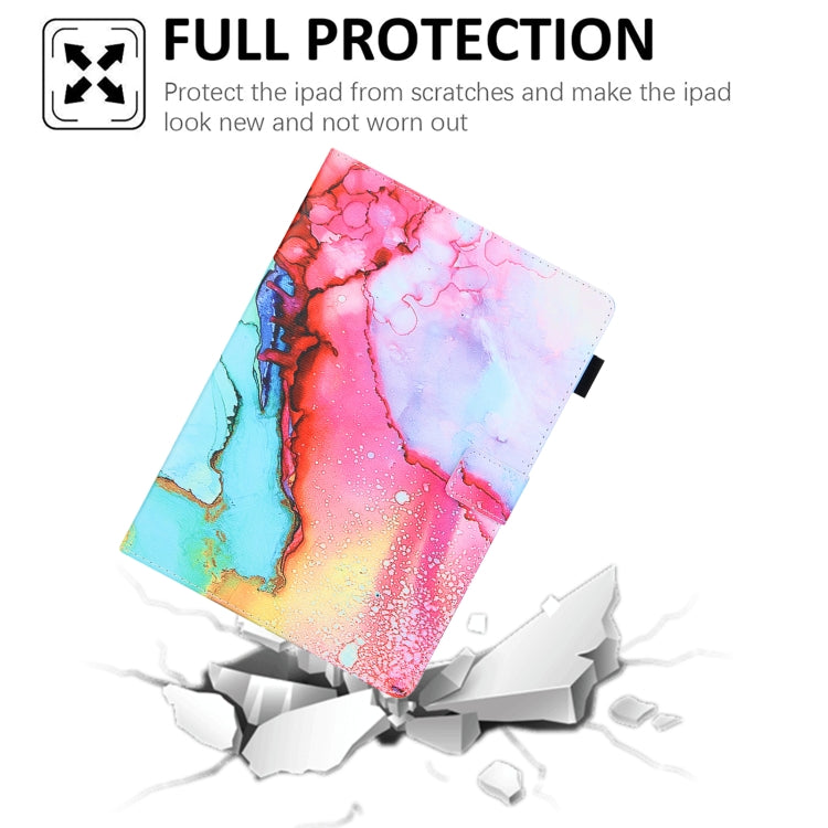 For iPad Pro 11 2024 Colored Drawing Leather Smart Tablet Case(Colorful) - iPad Pro 11 2024 Cases by PMC TechLife | Online Shopping South Africa | PMC TechLife | Buy Now Pay Later Mobicred