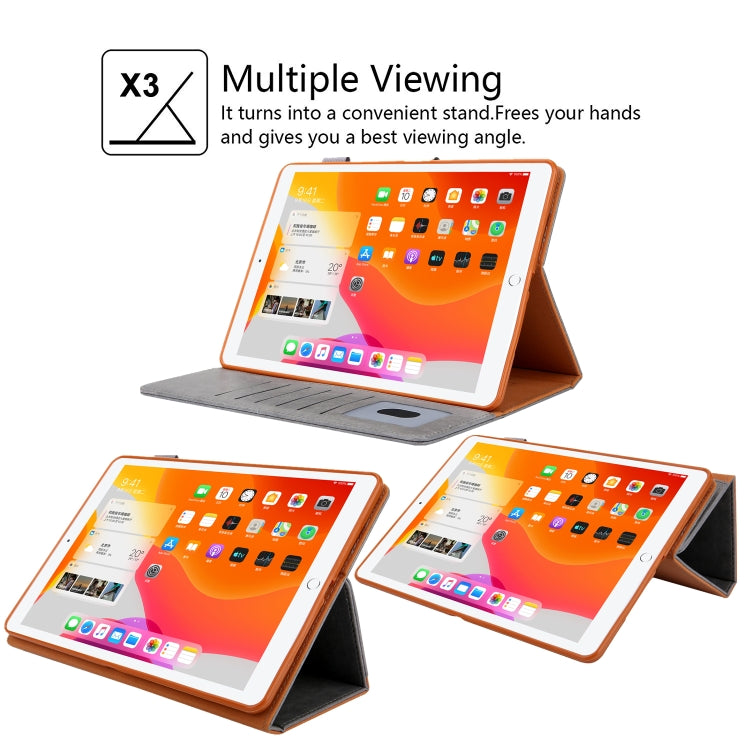 For iPad Pro 11 2024 Business Style Horizontal Flip Leather Smart Tablet Case with Holder(Grey) - iPad Pro 11 2024 Cases by PMC TechLife | Online Shopping South Africa | PMC TechLife | Buy Now Pay Later Mobicred