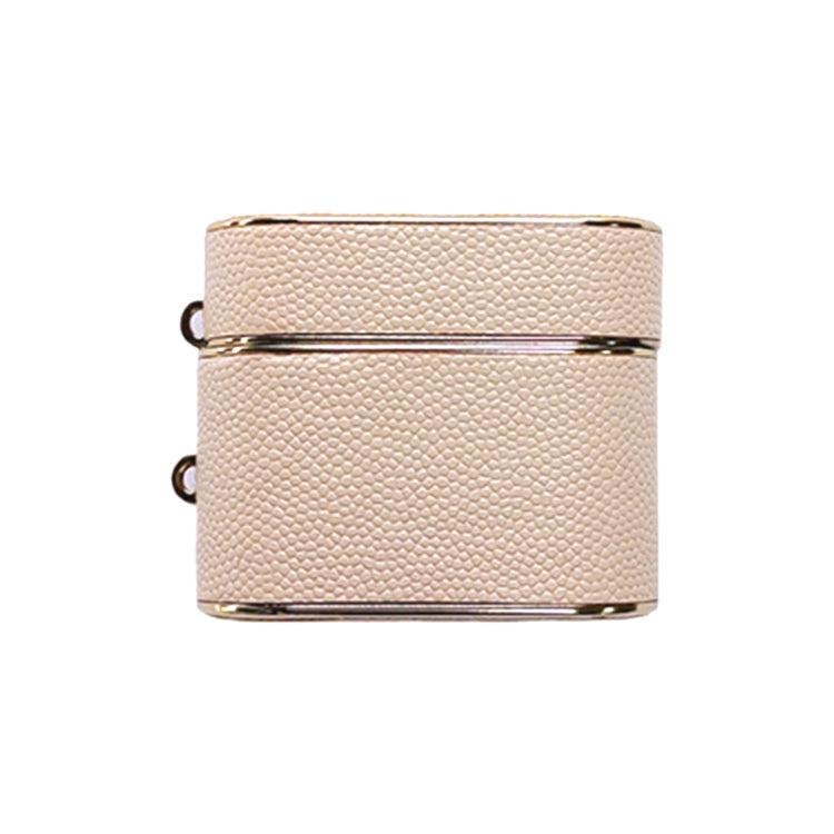 For AirPods 3 Cylindrical Ball Texture Bluetooth Earphone Protective Case(Khaki) - For AirPods 3 by PMC Jewellery | Online Shopping South Africa | PMC Jewellery | Buy Now Pay Later Mobicred