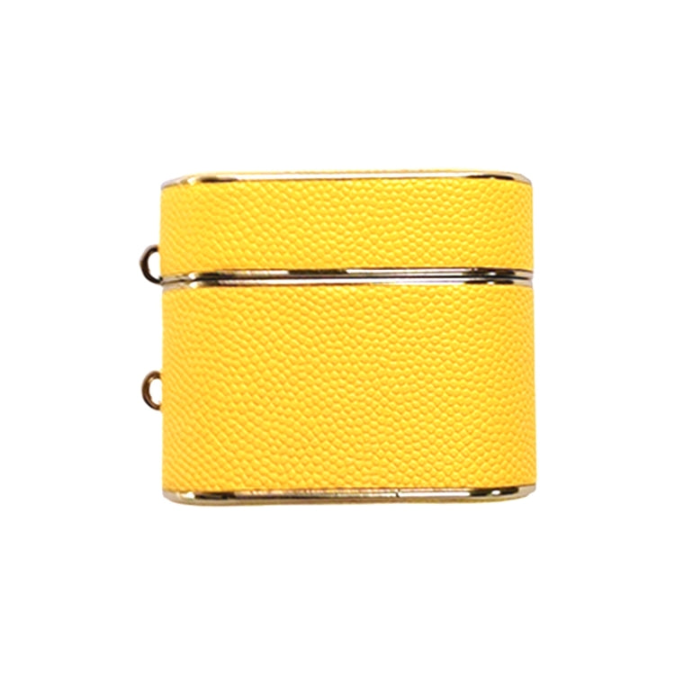 For AirPods 3 Cylindrical Ball Texture Bluetooth Earphone Protective Case(Yellow) - For AirPods 3 by PMC Jewellery | Online Shopping South Africa | PMC Jewellery | Buy Now Pay Later Mobicred