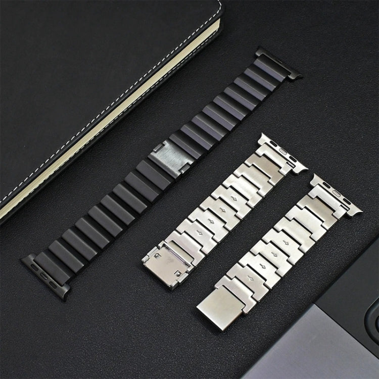 22mm One-Bead Magnetic Buckle Titanium Metal Watch Band(Grey) - free shipping - PMc TechLife - Order now!