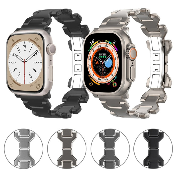 For Apple Watch Ultra 49mm Y Type Pure Titanium Watch Band(Silver) - free shipping - PMC TechLife - Order now!