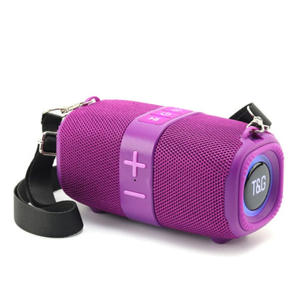 T&G TG667 Outdoor Portable TWS Wireless Bluetooth Speaker(Purple) - Waterproof Speaker by T&G | Online Shopping South Africa | PMC Jewellery | Buy Now Pay Later Mobicred