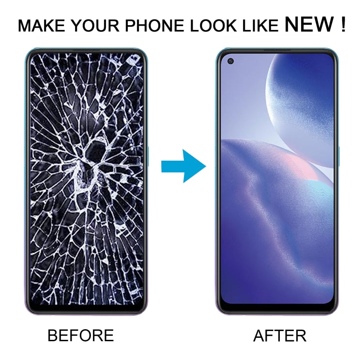 For OPPO Reno6 Z OLED LCD Screen Digitizer Full Assembly with Frame - free shipping - PMC TechLife - Order now!