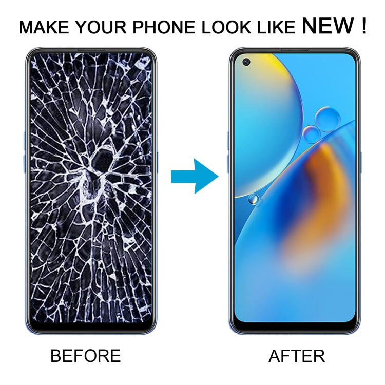 For OPPO A74 4G OLED LCD Screen Digitizer Full Assembly with Frame - LCD Screen by PMC TechLife | Online Shopping South Africa | PMC TechLife | Buy Now Pay Later Mobicred
