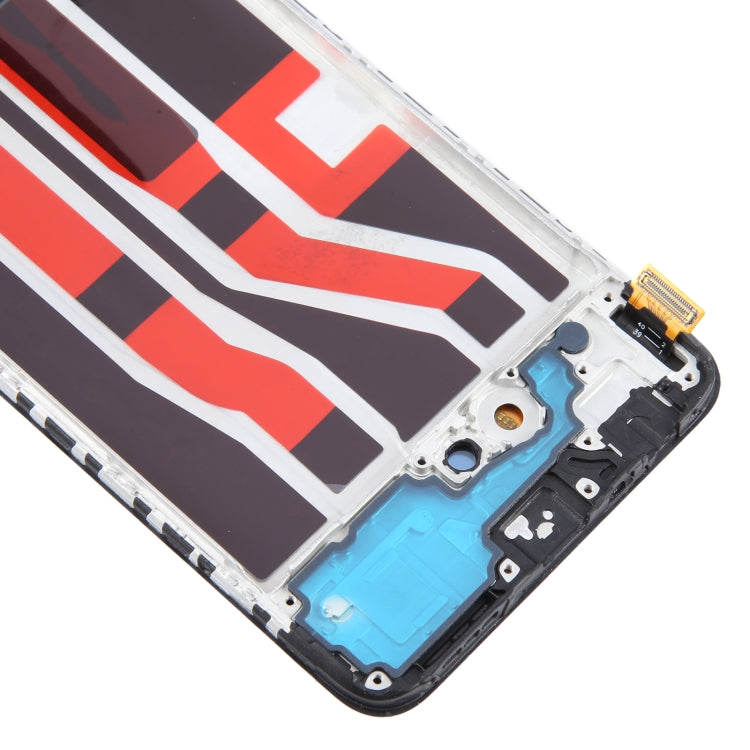 For OPPO F19 OLED LCD Screen Digitizer Full Assembly with Frame - LCD Screen by PMC TechLife | Online Shopping South Africa | PMC TechLife | Buy Now Pay Later Mobicred