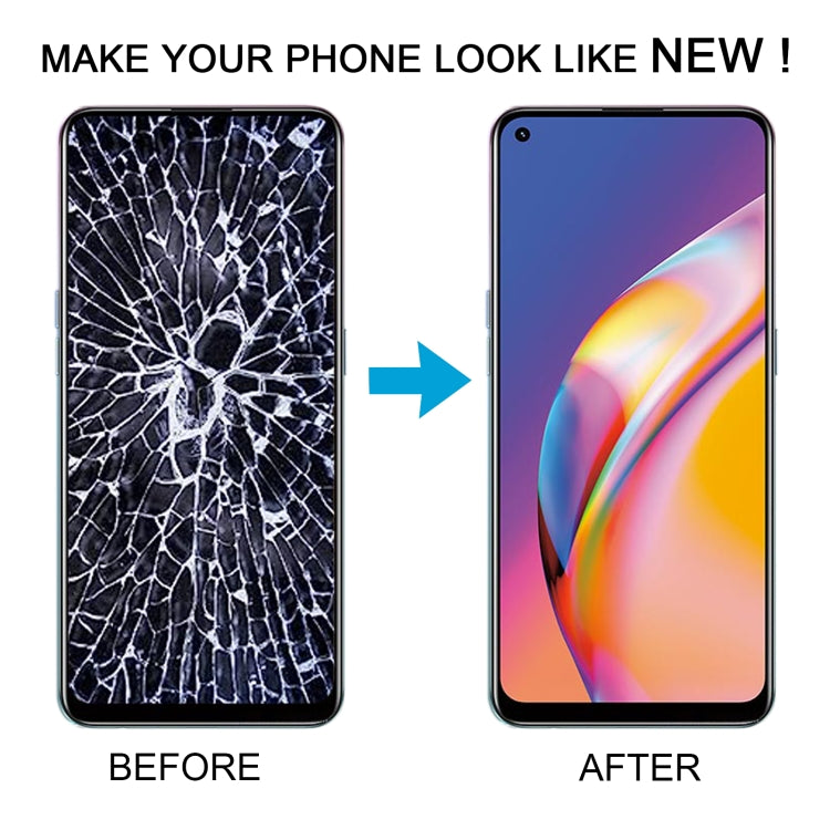 For OPPO Reno5 F OLED LCD Screen Digitizer Full Assembly with Frame - LCD Screen by PMC TechLife | Online Shopping South Africa | PMC TechLife | Buy Now Pay Later Mobicred