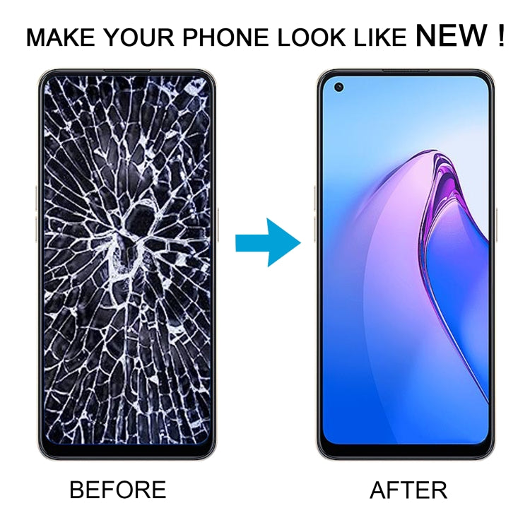 For OPPO Reno8 5G OLED LCD Screen Digitizer Full Assembly with Frame - LCD Screen by PMC TechLife | Online Shopping South Africa | PMC TechLife | Buy Now Pay Later Mobicred