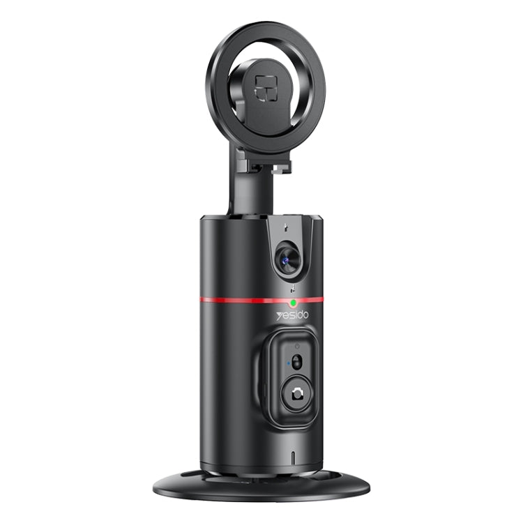 Yesido SF20 Magnetic 360 Degree Rotating Smart Al Auto Face Tracking PTZ Bracket(Black) - Selfie Sticks by Yesido | Online Shopping South Africa | PMC Jewellery | Buy Now Pay Later Mobicred