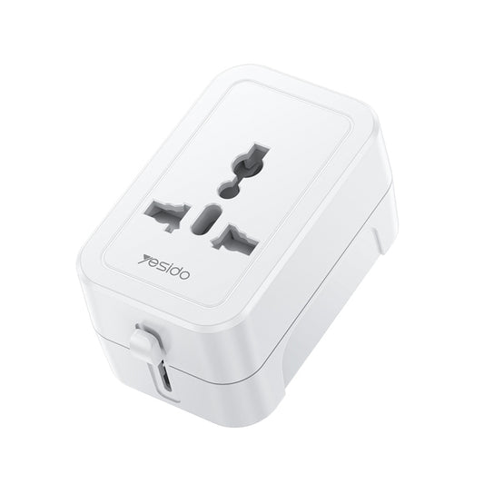 Yesido MC32 Global Universal Plug Adapter(White) - Multifunction Charger by Yesido | Online Shopping South Africa | PMC Jewellery | Buy Now Pay Later Mobicred