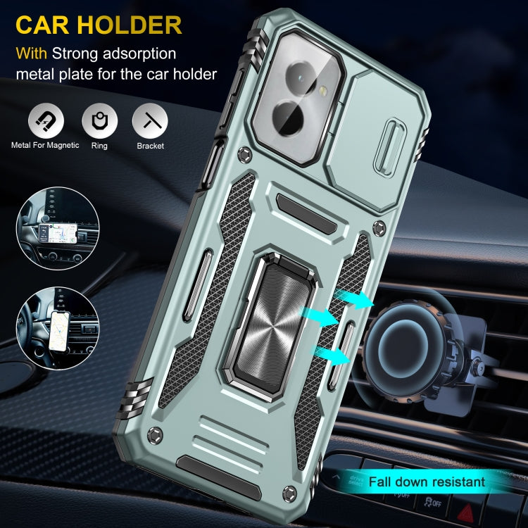 For Motorola Moto G Stylus 5G 2024 Armor PC + TPU Camera Shield Phone Case(Alpine Green) - Motorola Cases by PMC Jewellery | Online Shopping South Africa | PMC Jewellery | Buy Now Pay Later Mobicred
