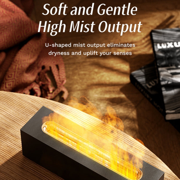 ROCK RAM0036 Large Mist Volume Flame Aromatherapy Humidifier - free shipping - PMC TechLife - Order now!