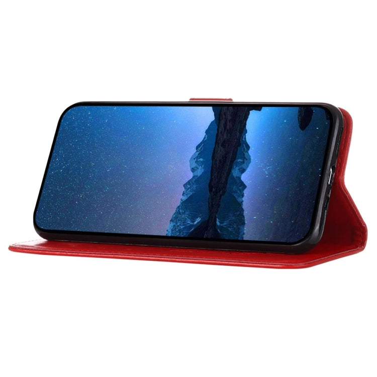 For Tecno Spark Go 2024 / Spark 20C Embossed Butterfly Leather Phone Case(Red) - Tecno Cases by PMC Jewellery | Online Shopping South Africa | PMC Jewellery | Buy Now Pay Later Mobicred