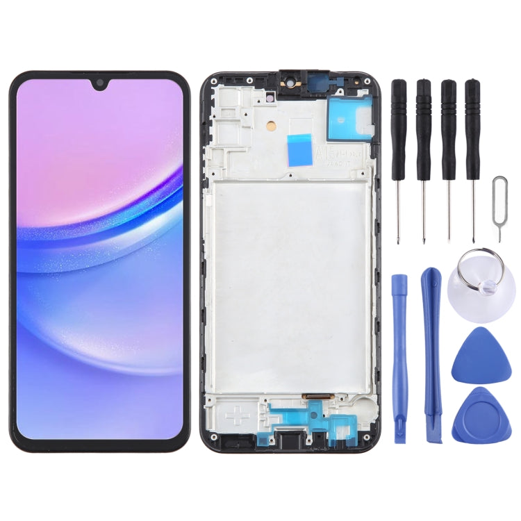 For Samsung Galaxy A15 5G SM-A156B 6.43inch OLED LCD Screen for Digitizer Full Assembly with Frame - LCD Screen by PMC Jewellery | Online Shopping South Africa | PMC Jewellery | Buy Now Pay Later Mobicred