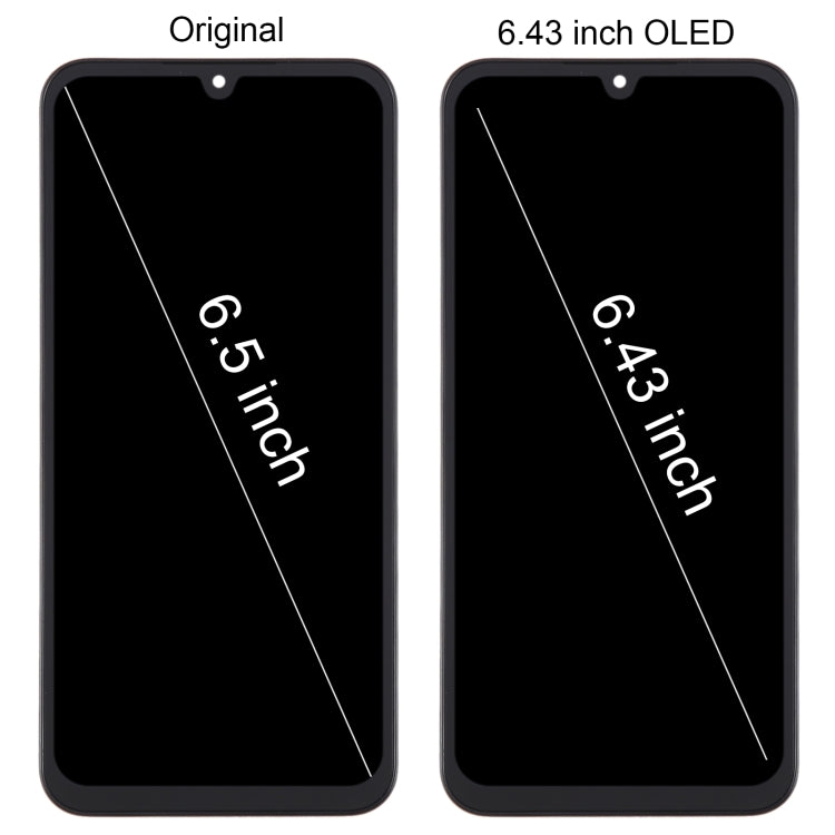 For Samsung Galaxy A15 4G SM-A155F 6.43inch OLED LCD Screen Digitizer Full Assembly with Frame - free shipping - PMc TechLife - Order now!