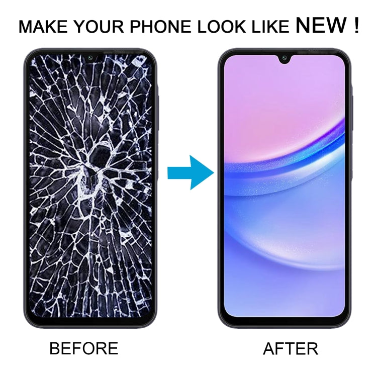 For Samsung Galaxy A15 4G SM-A155F 6.43inch OLED LCD Screen Digitizer Full Assembly with Frame - free shipping - PMc TechLife - Order now!