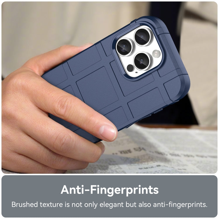 For iPhone 16 Pro Full Coverage Shockproof TPU Phone Case(Blue) - iPhone 16 Pro Cases by PMC TechLife | Online Shopping South Africa | PMC TechLife | Buy Now Pay Later Mobicred