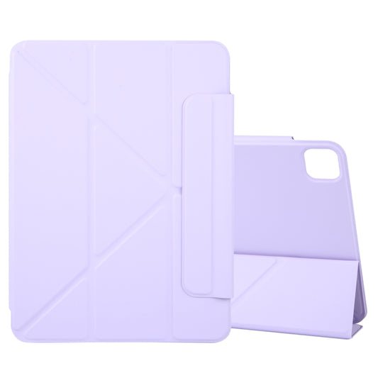 For iPad Pro 13 2024 Y-Shape Double-sided Clip Magnetic Smart Tablet Case(Purple) - iPad Pro 13 2024 Cases by PMC Jewellery | Online Shopping South Africa | PMC Jewellery | Buy Now Pay Later Mobicred