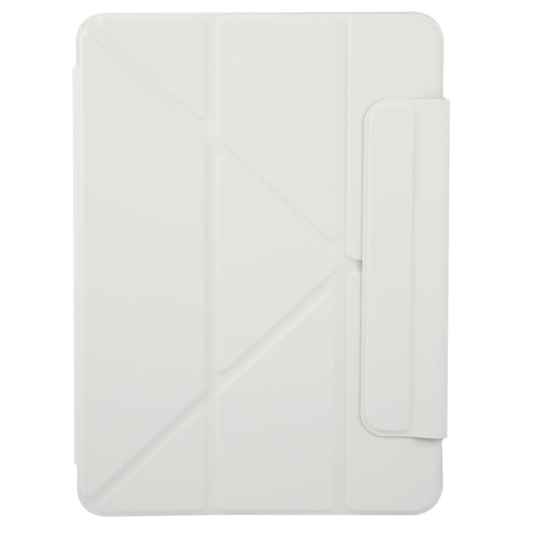 For iPad Pro 11 2024 Y-Shape Double-sided Clip Magnetic Smart Tablet Case(Light Grey) - iPad Pro 11 2024 Cases by PMC TechLife | Online Shopping South Africa | PMC TechLife | Buy Now Pay Later Mobicred