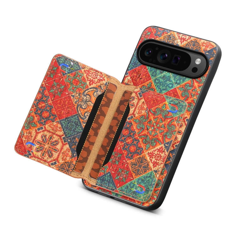 For Google Pixel 9 Pro Card Slot Holder Phone Case(Winter Blue) - Google Cases by PMC TechLife | Online Shopping South Africa | PMC TechLife | Buy Now Pay Later Mobicred