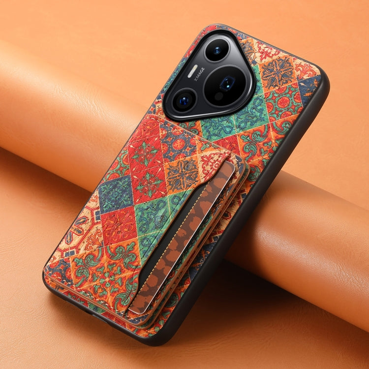 For Huawei Pura 70 Pro Card Slot Holder Phone Case(Winter Blue) - free shipping - PMC Jewellery - Order now!