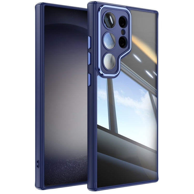 For Samsung Galaxy S25 Ultra 5G Acrylic Hybrid TPU Armor Shockproof Phone Case(Blue) - Galaxy S25 Ultra 5G Cases by PMC Jewellery | Online Shopping South Africa | PMC Jewellery | Buy Now Pay Later Mobicred