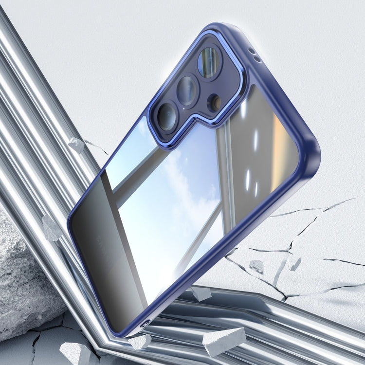 For Samsung Galaxy S25+ 5G Acrylic Hybrid TPU Armor Shockproof Phone Case(Blue) - Galaxy S25+ 5G Cases by PMC Jewellery | Online Shopping South Africa | PMC Jewellery | Buy Now Pay Later Mobicred