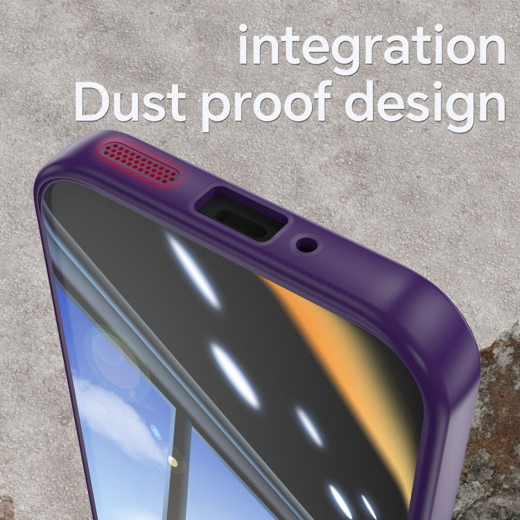 For Google Pixel 9 Acrylic Hybrid TPU Armor Shockproof Phone Case(Purple) - free shipping - PMC TechLife - Order now!
