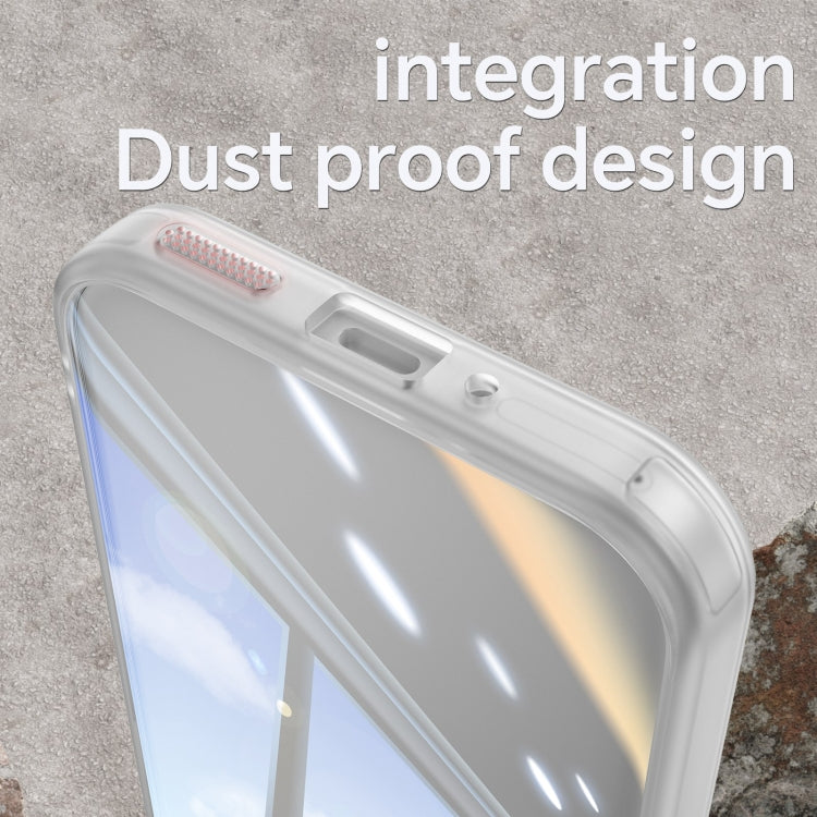 For Google Pixel 9 Pro XL Acrylic Hybrid TPU Armor Shockproof Phone Case(Transparent) - Google Cases by PMC TechLife | Online Shopping South Africa | PMC TechLife | Buy Now Pay Later Mobicred