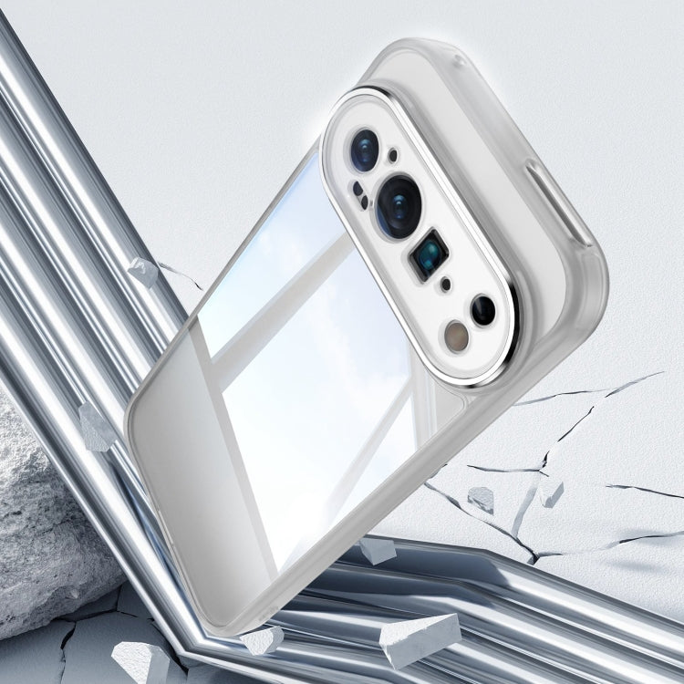 For Google Pixel 9 Pro XL Acrylic Hybrid TPU Armor Shockproof Phone Case(Transparent) - Google Cases by PMC TechLife | Online Shopping South Africa | PMC TechLife | Buy Now Pay Later Mobicred
