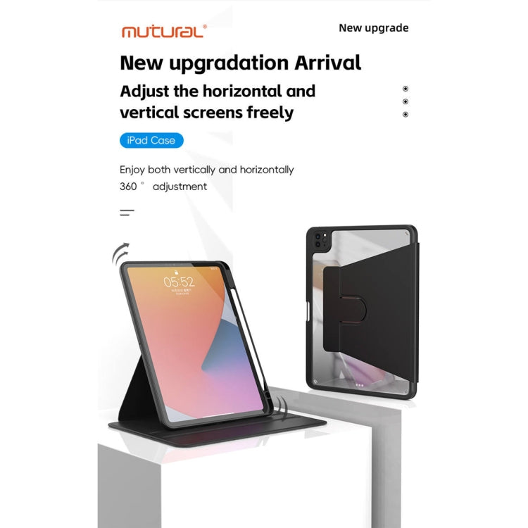 For iPad Air 13 2025 / 2024 Mutural Jianshang Series Smart Leather Tablet Case(Dark Blue) - iPad Air 13 2025 / 2024 Cases by Mutural | Online Shopping South Africa | PMC TechLife | Buy Now Pay Later Mobicred