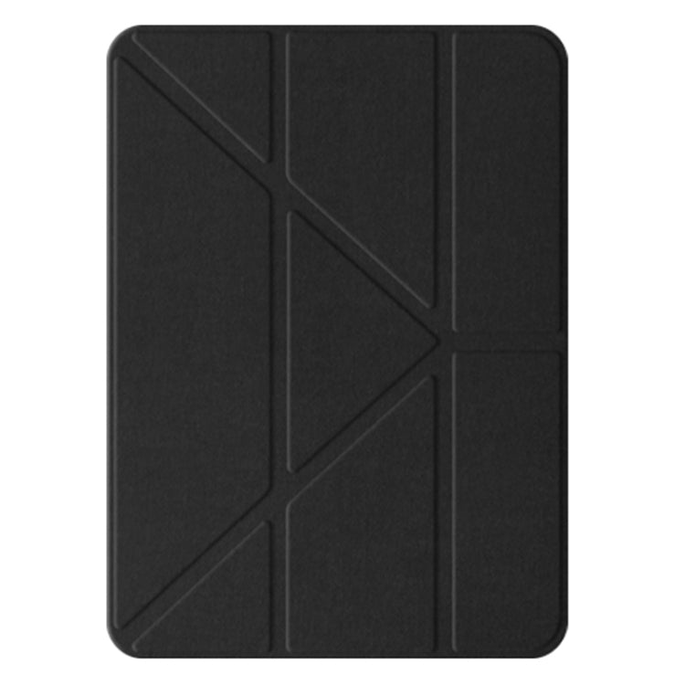 For iPad Pro 13 2024 Mutural Multi-fold Smart Leather Tablet Case(Black) - free shipping - PMC TechLife - Order now!